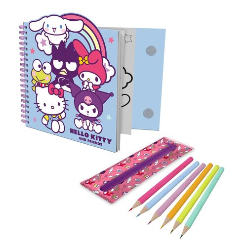 Hello Kitty and Friends Activity notebook + removable case