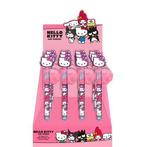 Boligrafo topper Hello Kitty and Friends