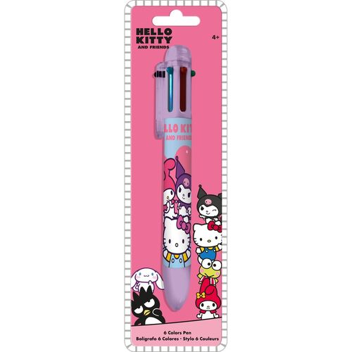 Hello Kitty and Friends Pen 6 colours