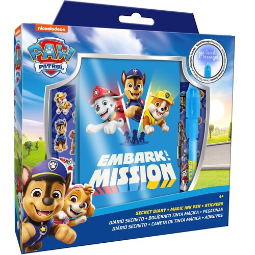 Paw Patrol Diary + magic pen