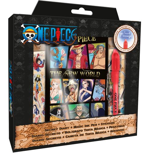 One Piece Diary + magic pen