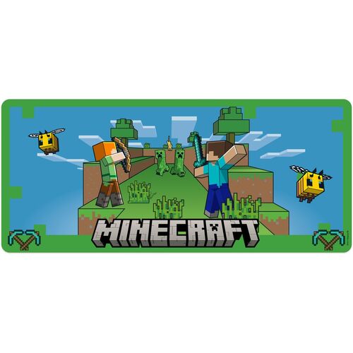 Minecraft gaming desk mat