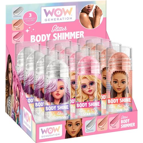 Wow Generation assorted Coportal Glitter roll-on