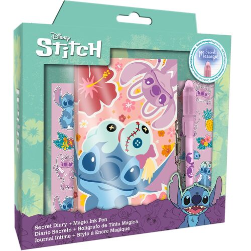 Disney Stitch Diary + magic pen