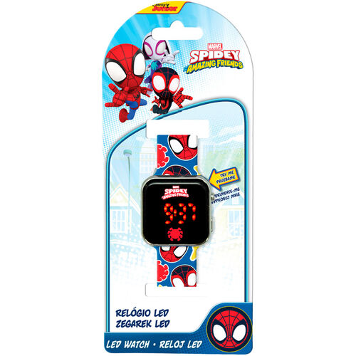 Marvel Spidey the Amazing Friends led watch