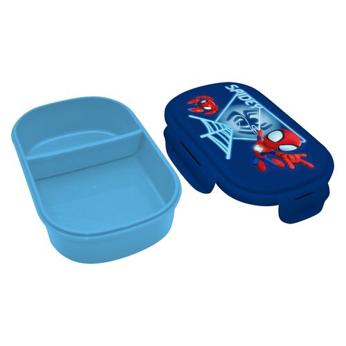 Marvel Spidey the Amazing Friends lunch box + cutlery