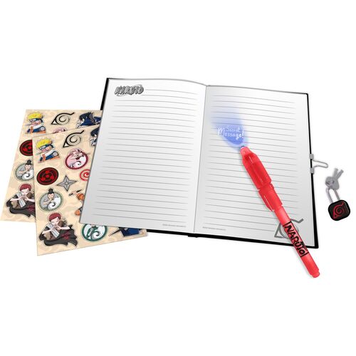 Naruto Shippuden Diary + magic pen