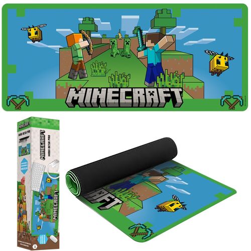 Minecraft gaming desk mat