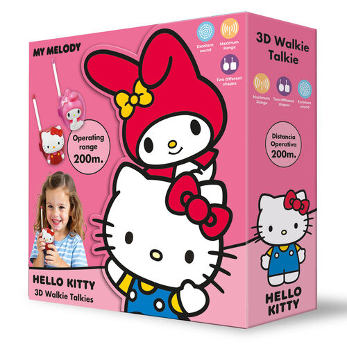 Hello Kitty and Friends 3D Walkie Talkie