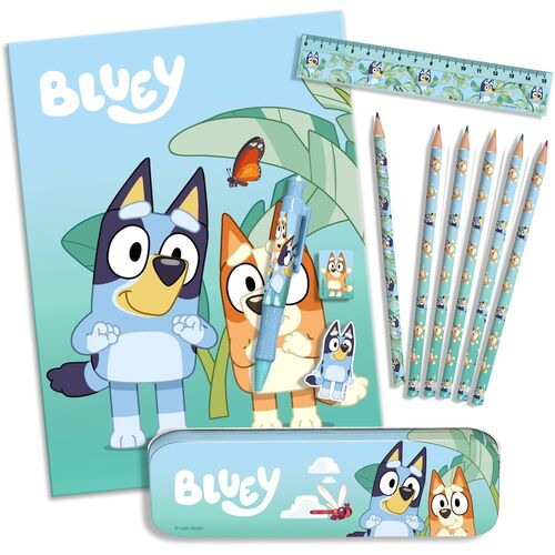 Bluey Stationery set