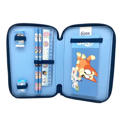 Bluey double pencil case