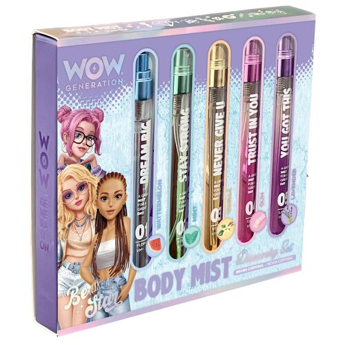 Wow Generation 5 Scented Body Mist set