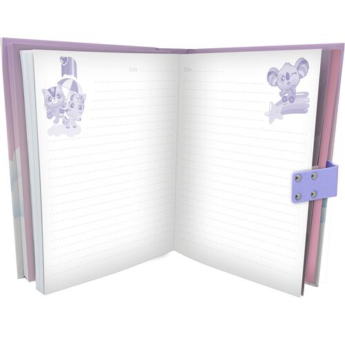 Sweet Dreams diary with code