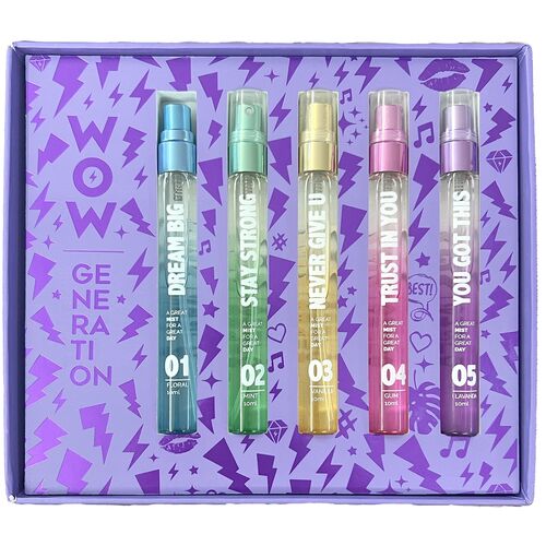 Wow Generation 5 Scented Body Mist set