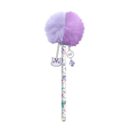 Sweet Dreams assorted pompon pen