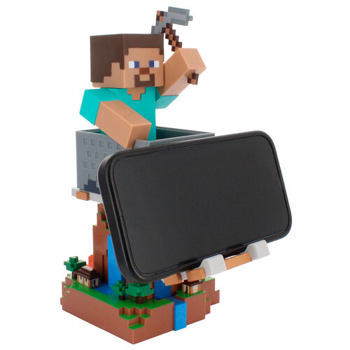 Cable Guy soporte sujecion Steve Minecraft 20cm