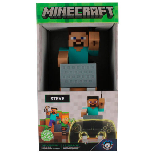 Cable Guy soporte sujecion Steve Minecraft 20cm