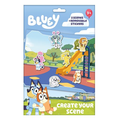 Bluey Create your scene notebook