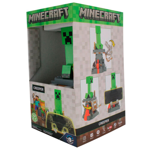 Minecraft Creeper clamping bracket Cable guy 20cm