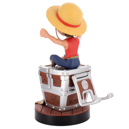 Cable Guy soporte sujecion Wanted Poster Luffy One Piece 20cm