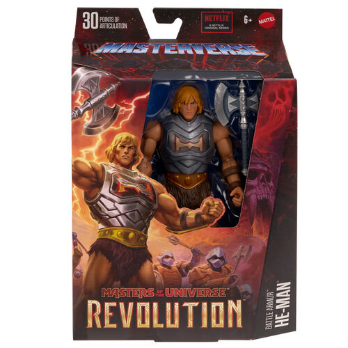 Figura He-Man Revolution Masters of the Universe 17cm