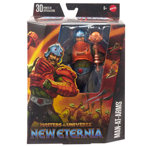 Figura Man-At-Arms New Eternia Masters of the Universe 17cm