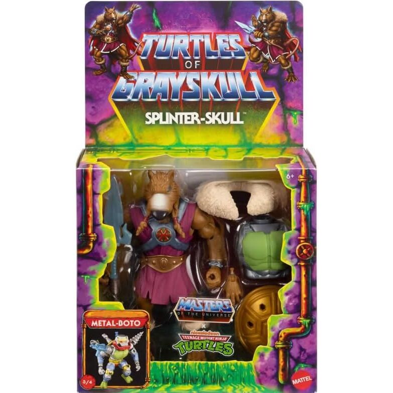 Figura Splinter-Skull Turtles of Grayskull Masters of the Universe 14cm