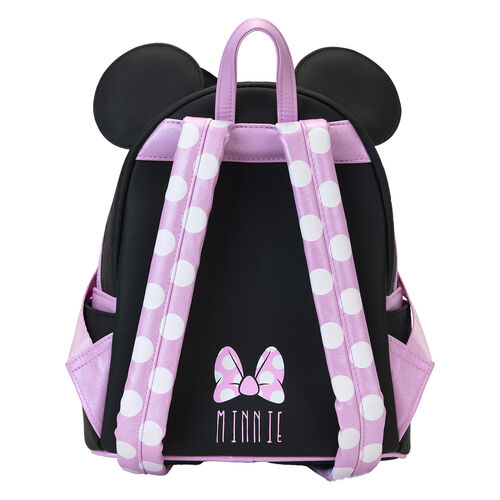 Loungefly Disney Minnie Floral Rock the Dots backpack