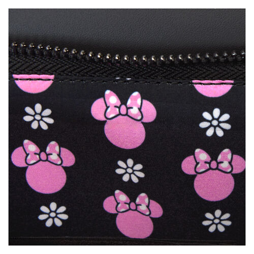 Loungefly Disney Minnie Floral Rock the Dots shoulder bag