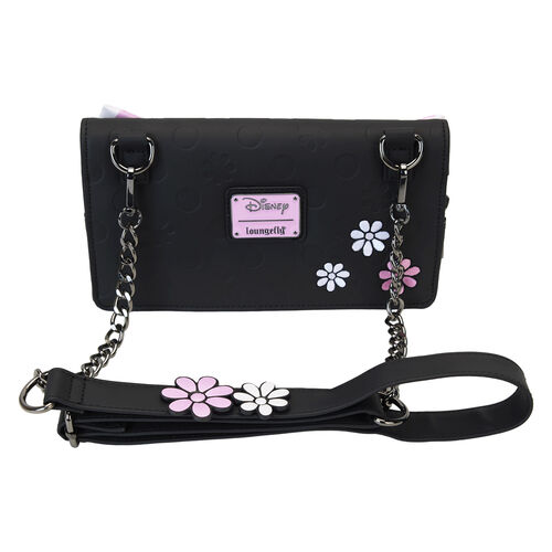 Loungefly Disney Minnie Floral Rock the Dots shoulder bag