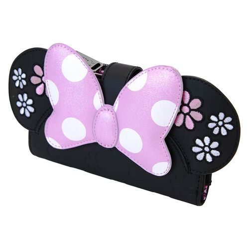 Loungefly Disney Minnie Floral Rock the Dots wallet