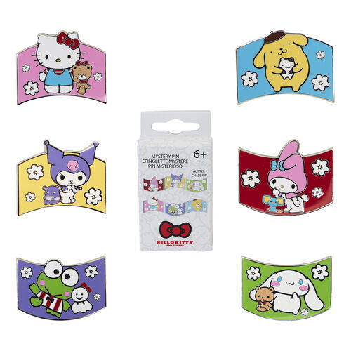 Loungefly Hello Kitty and Friends Mystery Blind Box Enamel Pin assorted