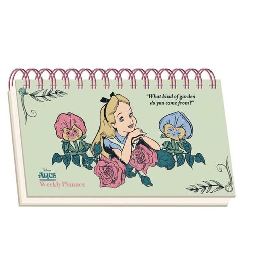 Disney Alice in Wonderland Weekly planner