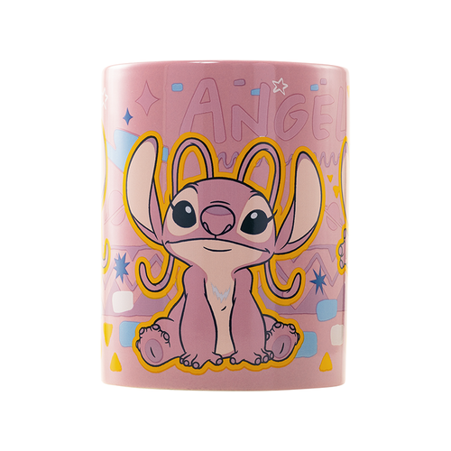 Disney Stitch Angel Mug with teddy bear cover