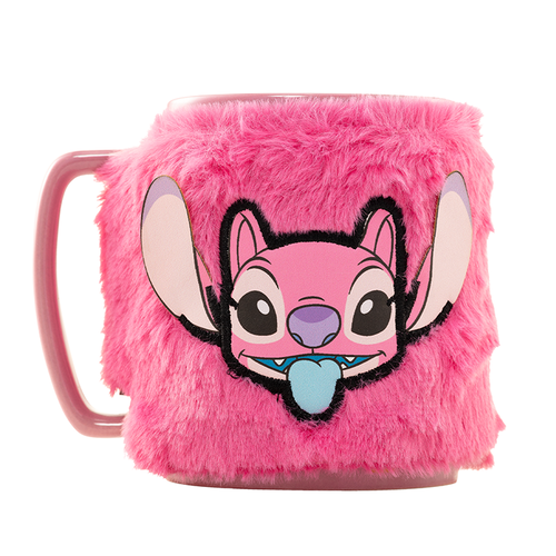 Disney Stitch Angel Mug with teddy bear cover