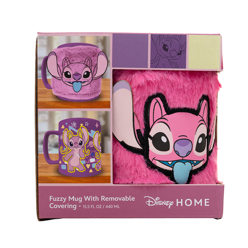 Disney Stitch Angel Mug with teddy bear cover