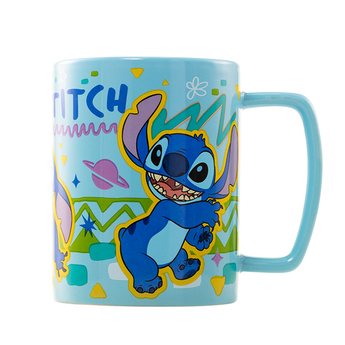 Disney Stitch Mug with teddy bear cover