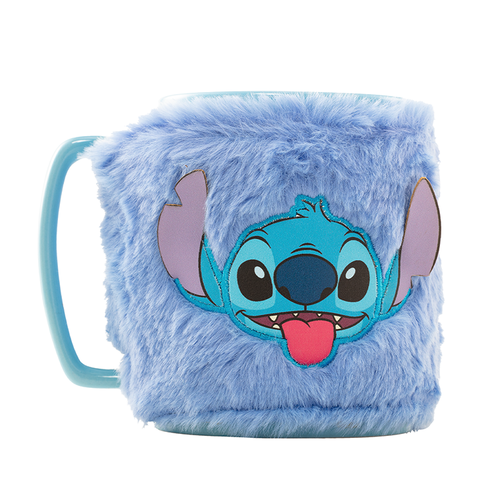 Disney Stitch Mug with teddy bear cover