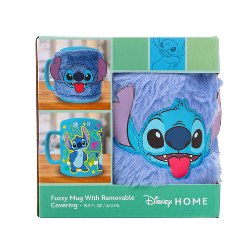 Disney Stitch Mug with teddy bear cover