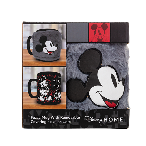 Disney Mickey Mug with teddy bear cover 440ml