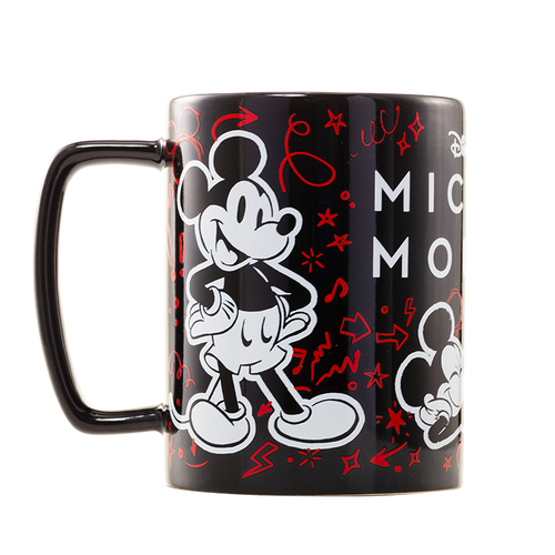 Disney Mickey Mug with teddy bear cover 440ml