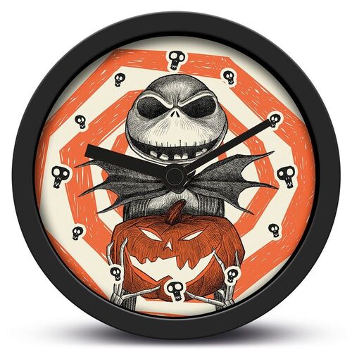 Disney Nightmare Before Christmas Pumpkin King clock