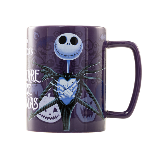 Disney Nightmare Before Christmas Mug with teddy bear cover 440ml