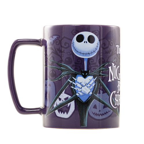 Disney Nightmare Before Christmas Mug with teddy bear cover 440ml