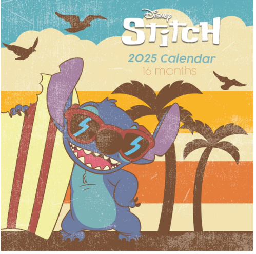 Disney Stitch wall calendar