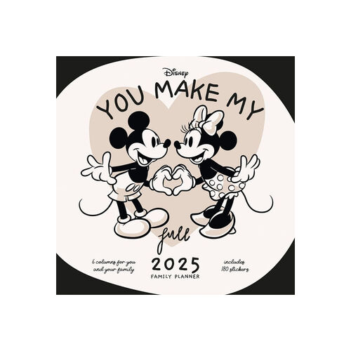 Disney Mickey and Friends Family planning calendar