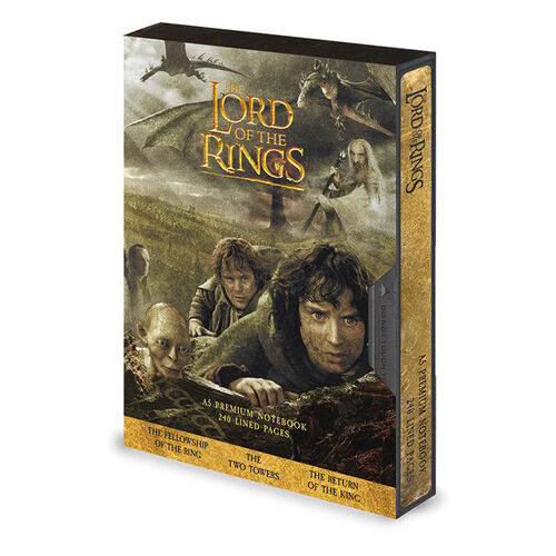 The Lord of the Rings VHS A5 premium notebook