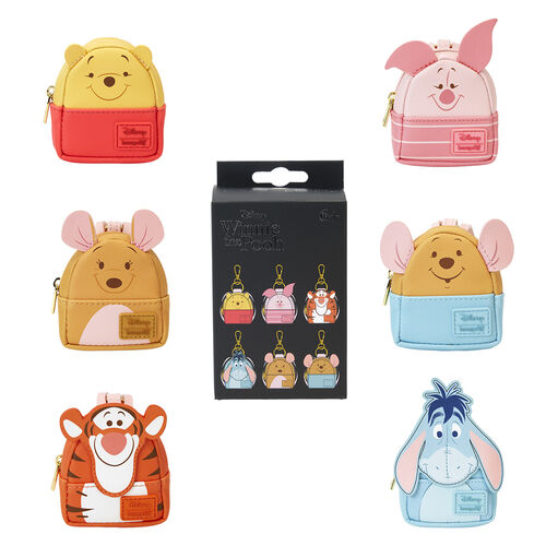 Llavero mini mochila Mystery Winnie the Pooh Loungefly surtido        