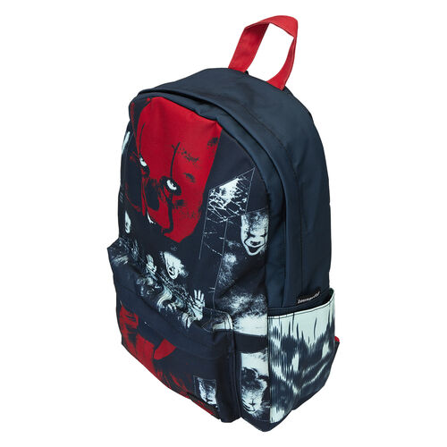 Loungefly IT Pennywise I Heart nylon backpack 44cm