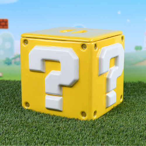 Super Mario Bros Question Block Biscuit tin